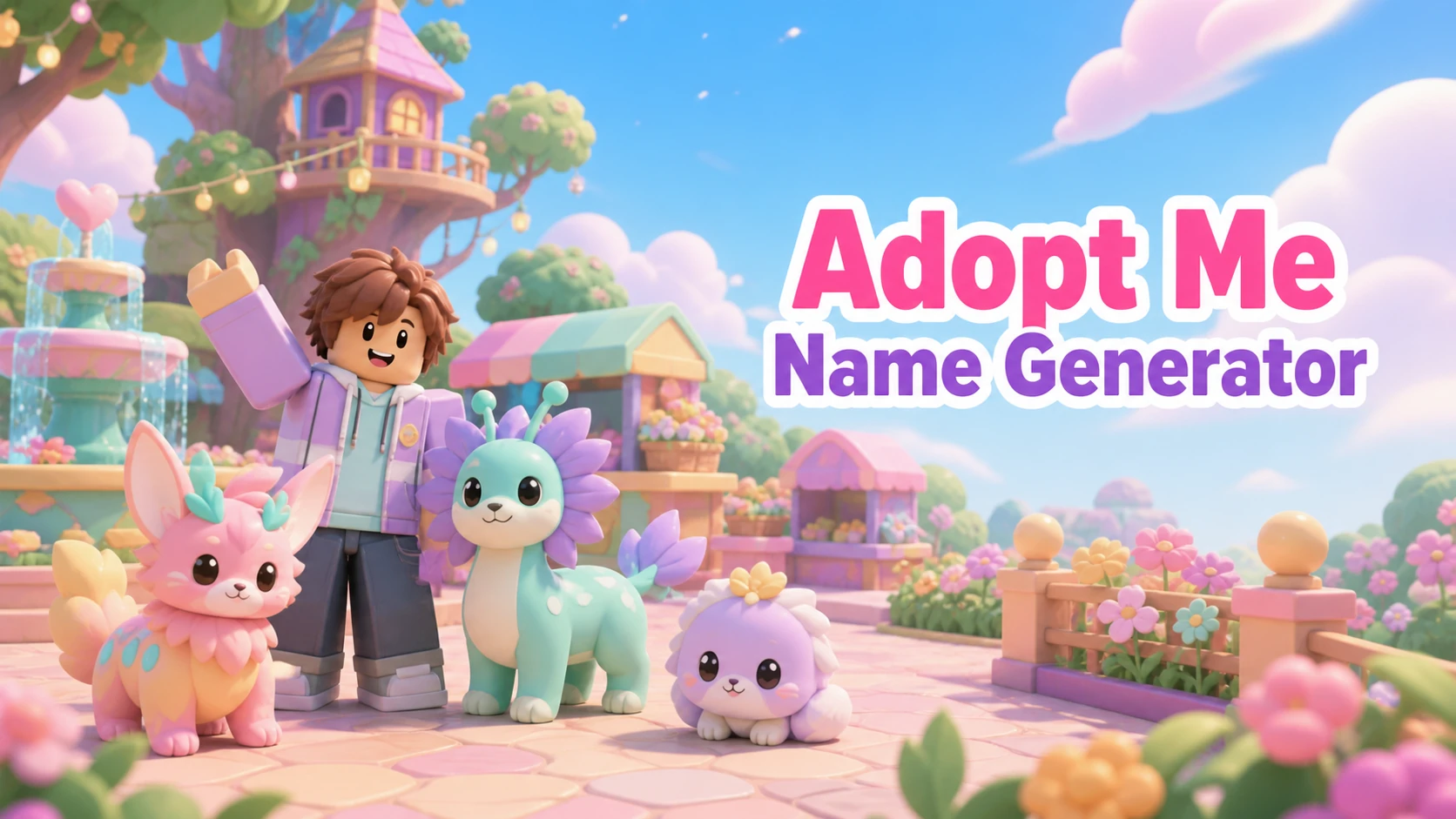 Adopt Me Name Generator artwork