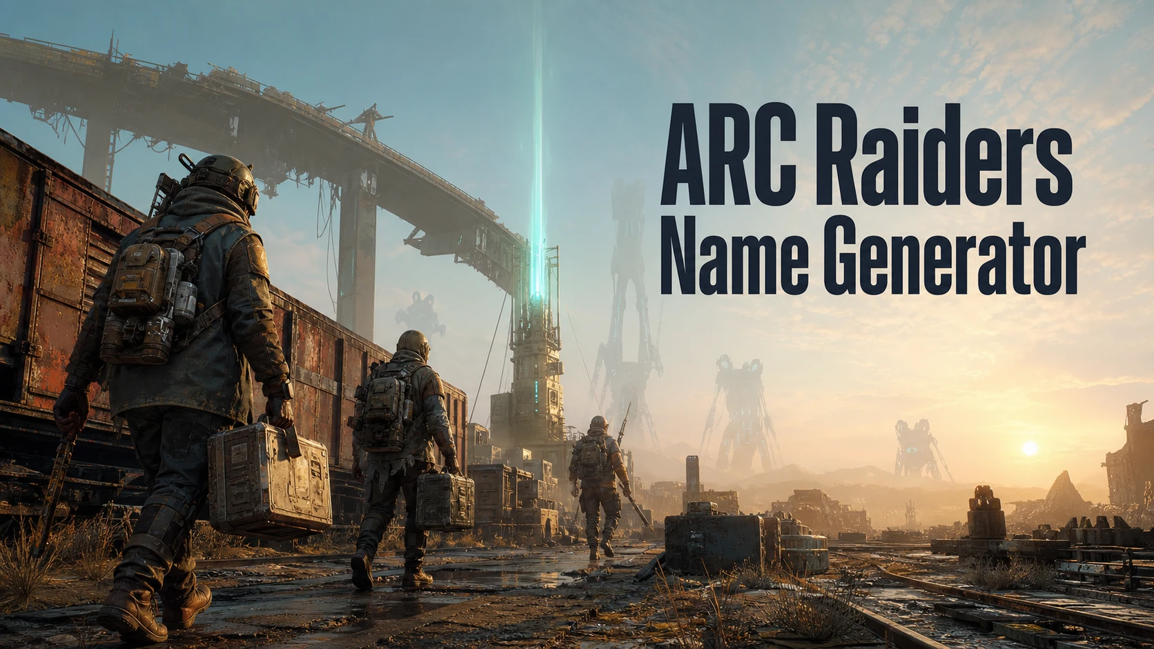 ARC Raiders Name Generator artwork