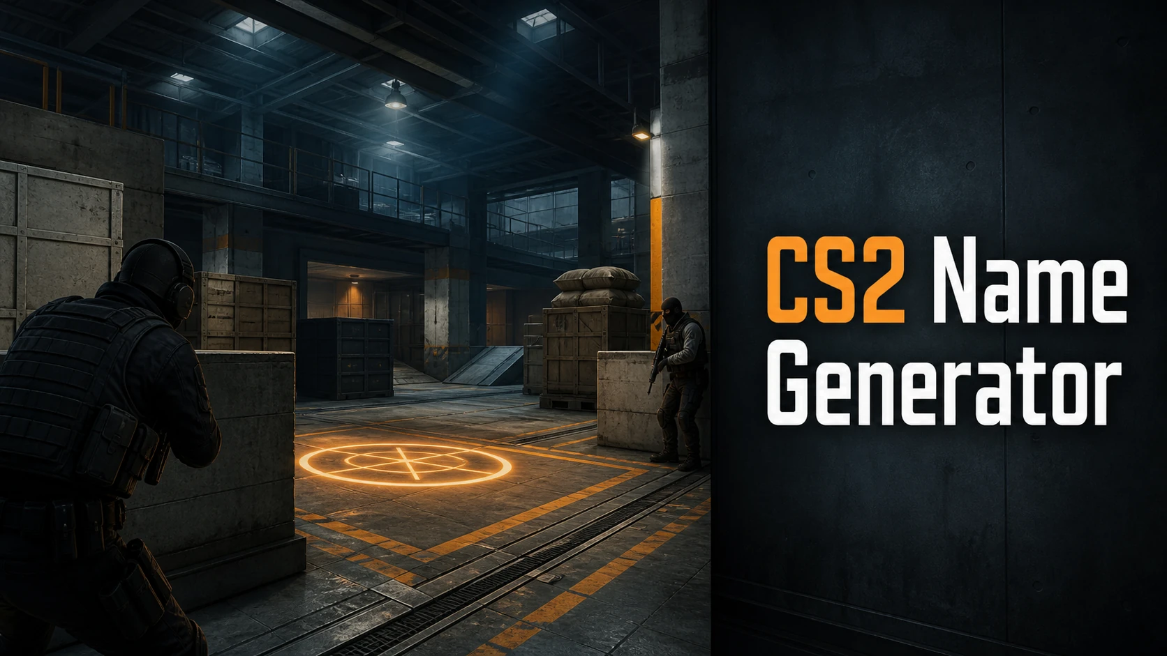 CS2 Name Generator artwork