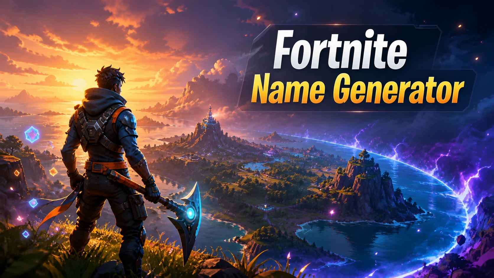 Fortnite Name Generator battle royale artwork