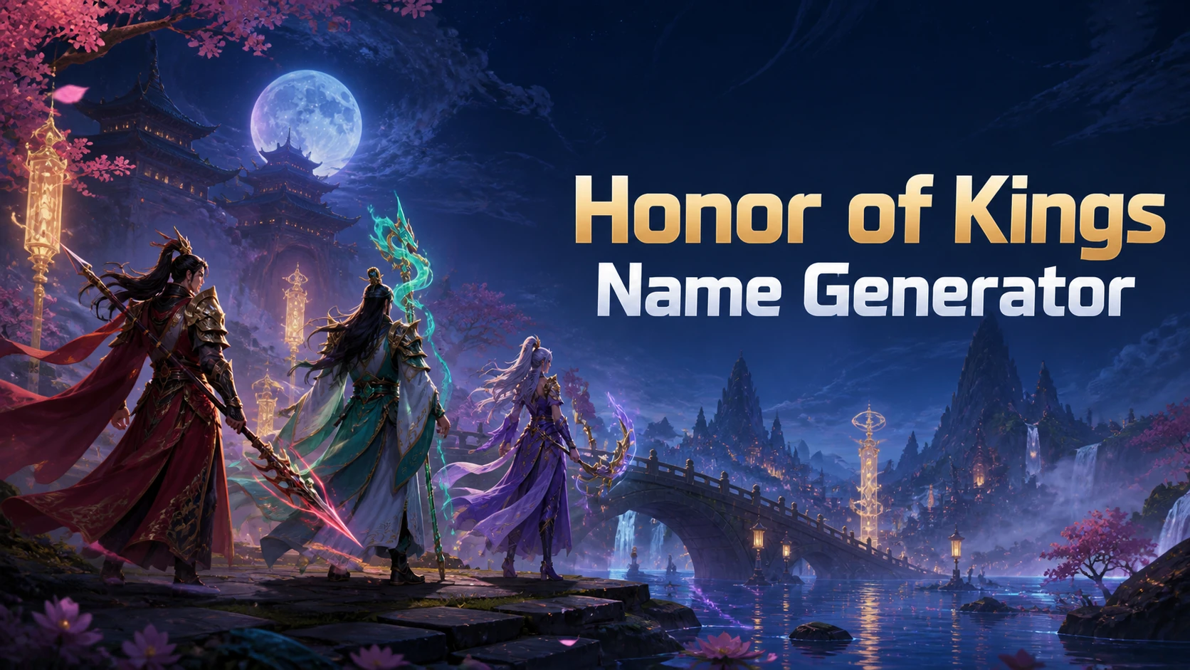 Honor of Kings Name Generator artwork