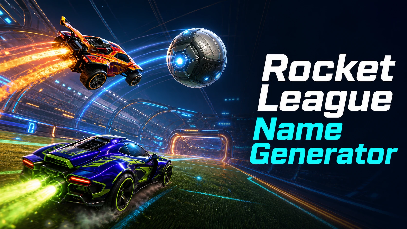 Rocket League Name Generator artwork