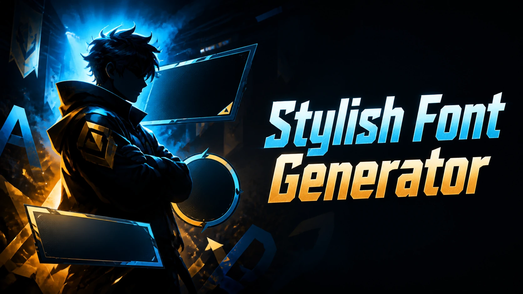 Stylish Font Generator gaming typography artwork