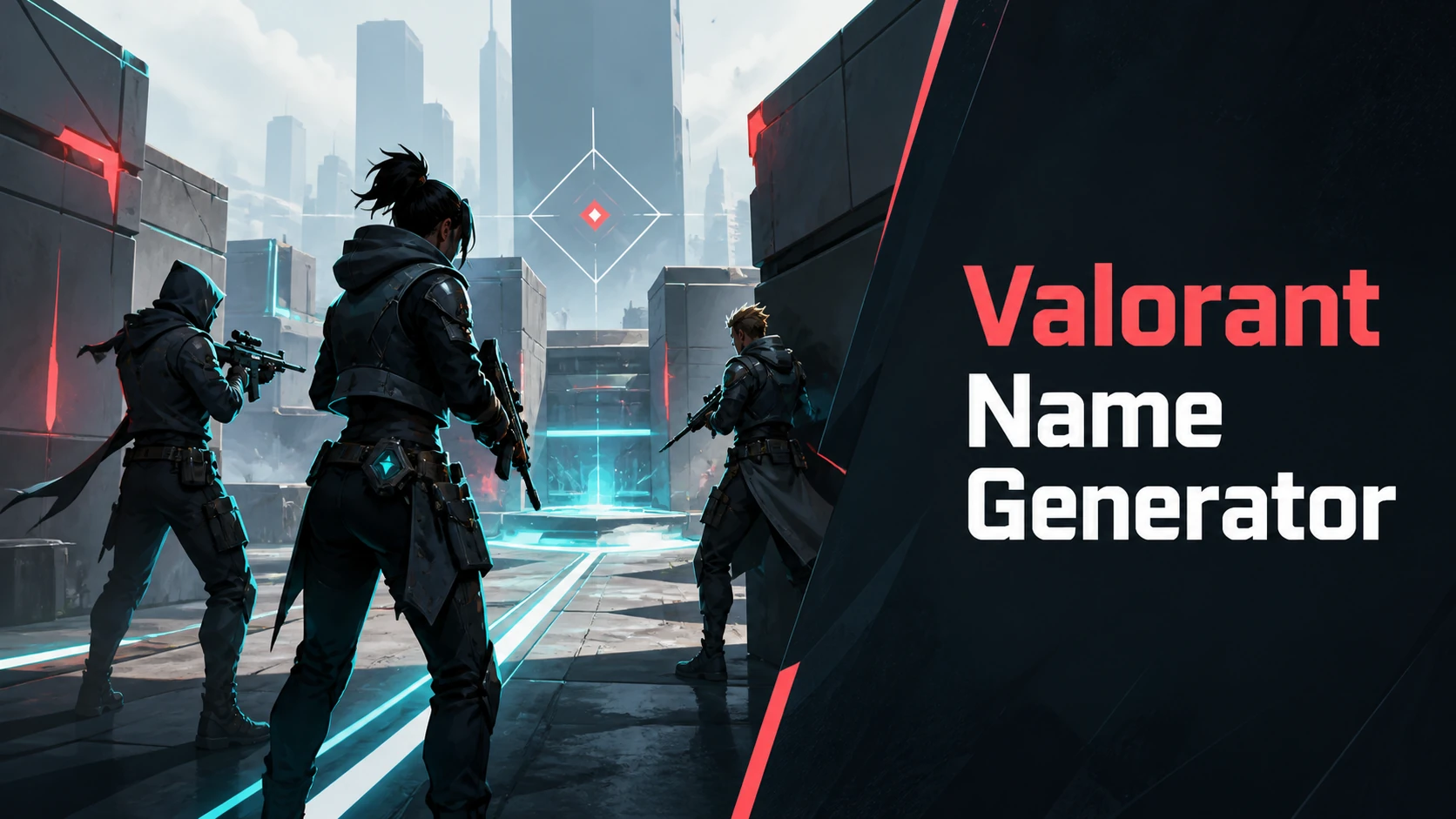 Valorant Name Generator tactical artwork