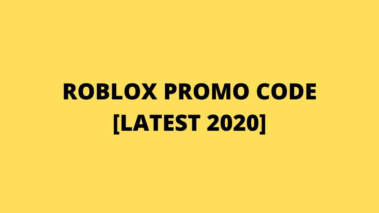 Roblox Promo Code Updated Latest 2020 Gadgetznews