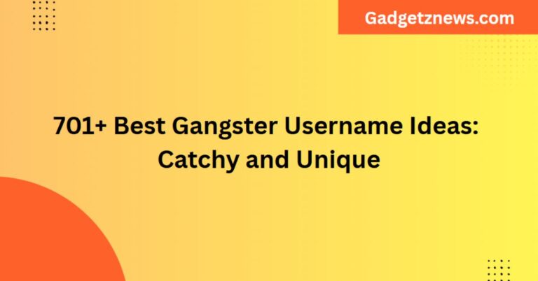 Gangster Username Ideas